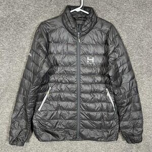 Himali‎ Jacket Mens Medium Black 850 Fill Down Pertex Quantum Puffer Lightweight
